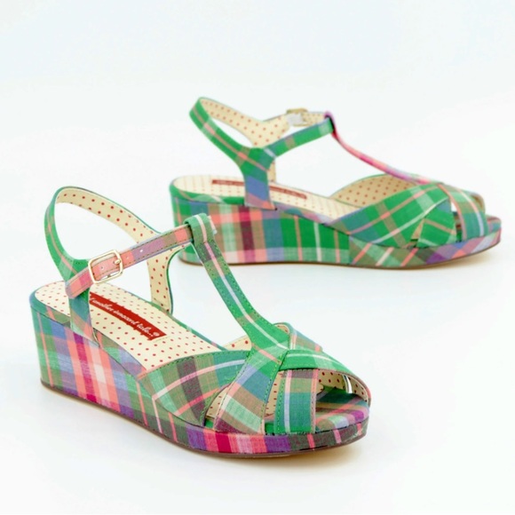 B.A.I.T Footwear Shoes - B.A.I.T Footwear Kira Madras Wedges